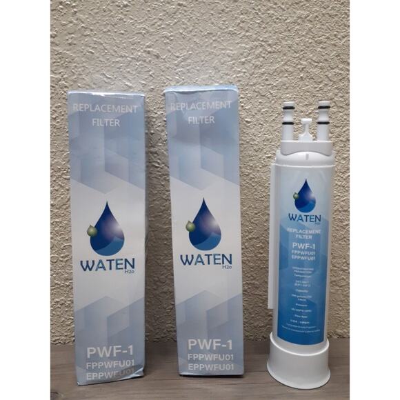 3 Open Box WATEN H20 PWF-1 Water Filters For Frigidaire FPPWFU01, EPPWFU01 - Picture 7 of 7